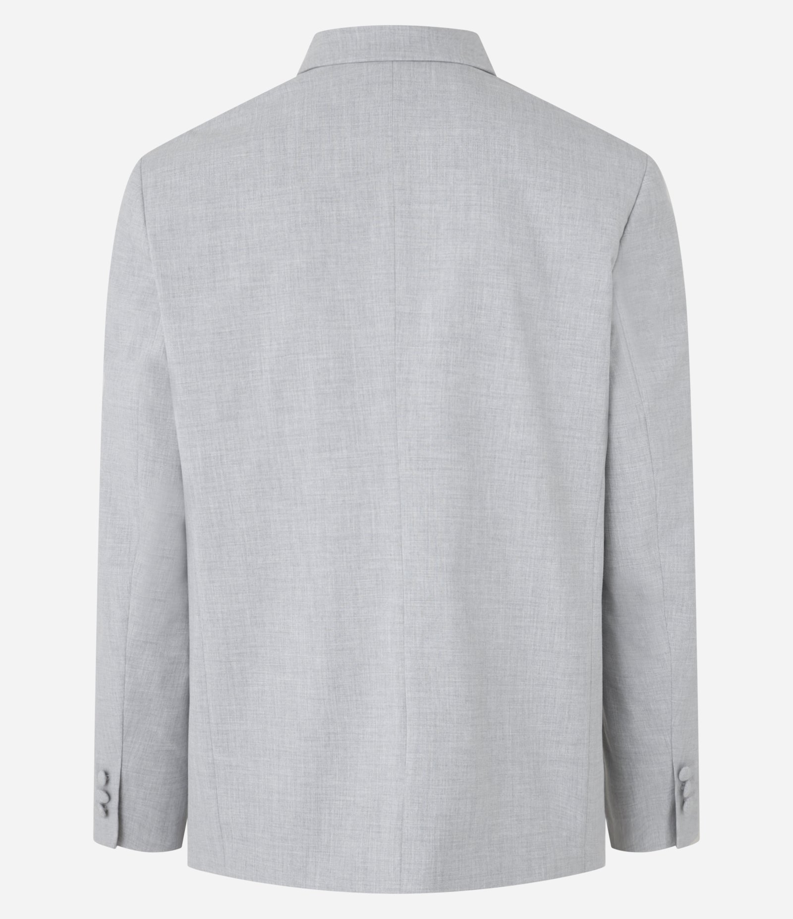 Blazer Boxy em Alfaiataria com Botão Único Cinza 8