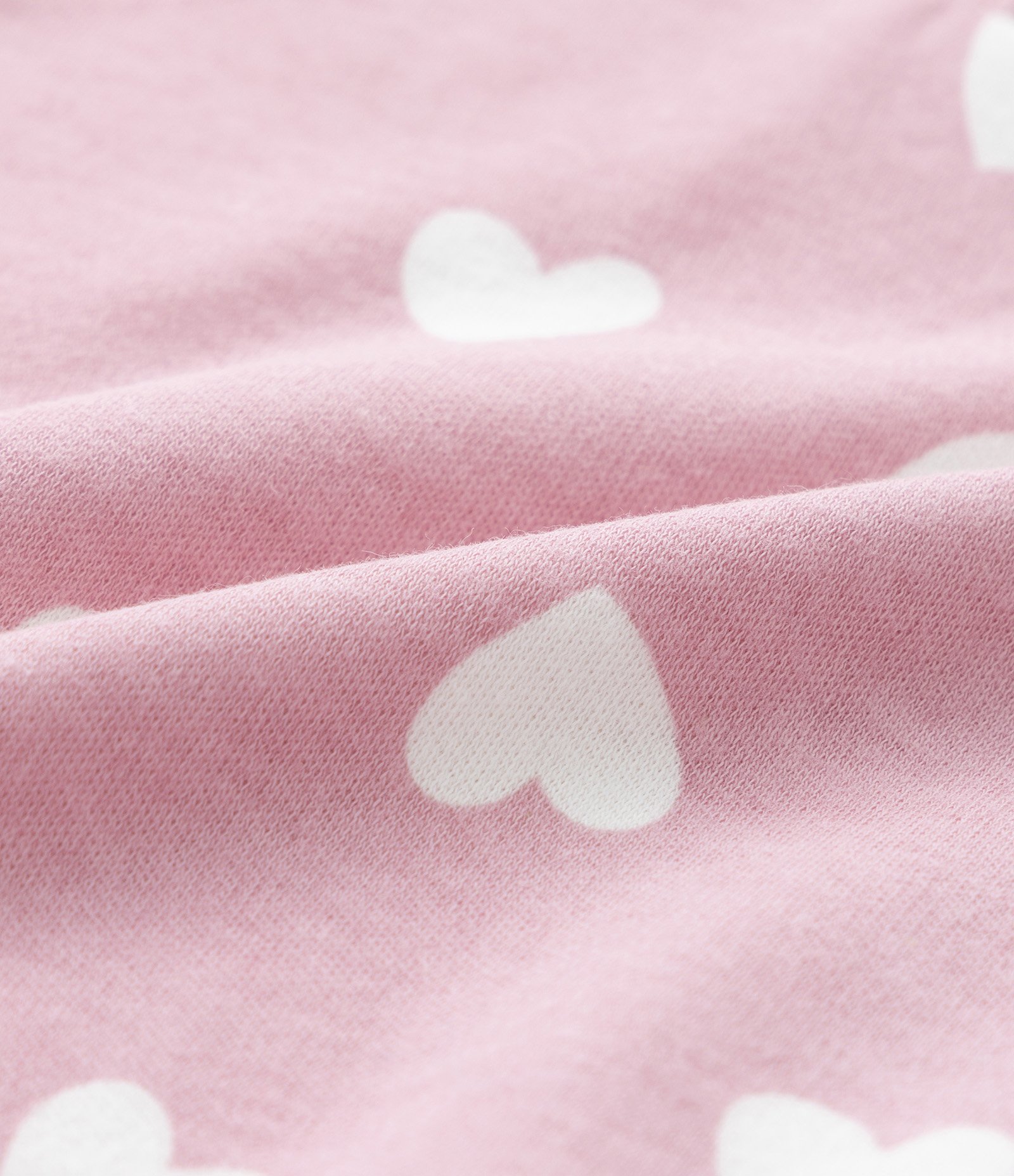 Macaquinho Infantil com Estampa de Corações e Babadinhos - Tam 0 a 18 meses Rosa 3