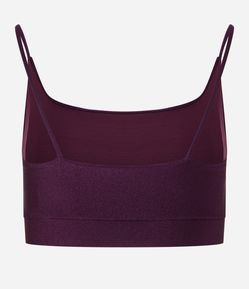 Top Esportivo sem Bojo em Poliamida com Alcinhas Finas
