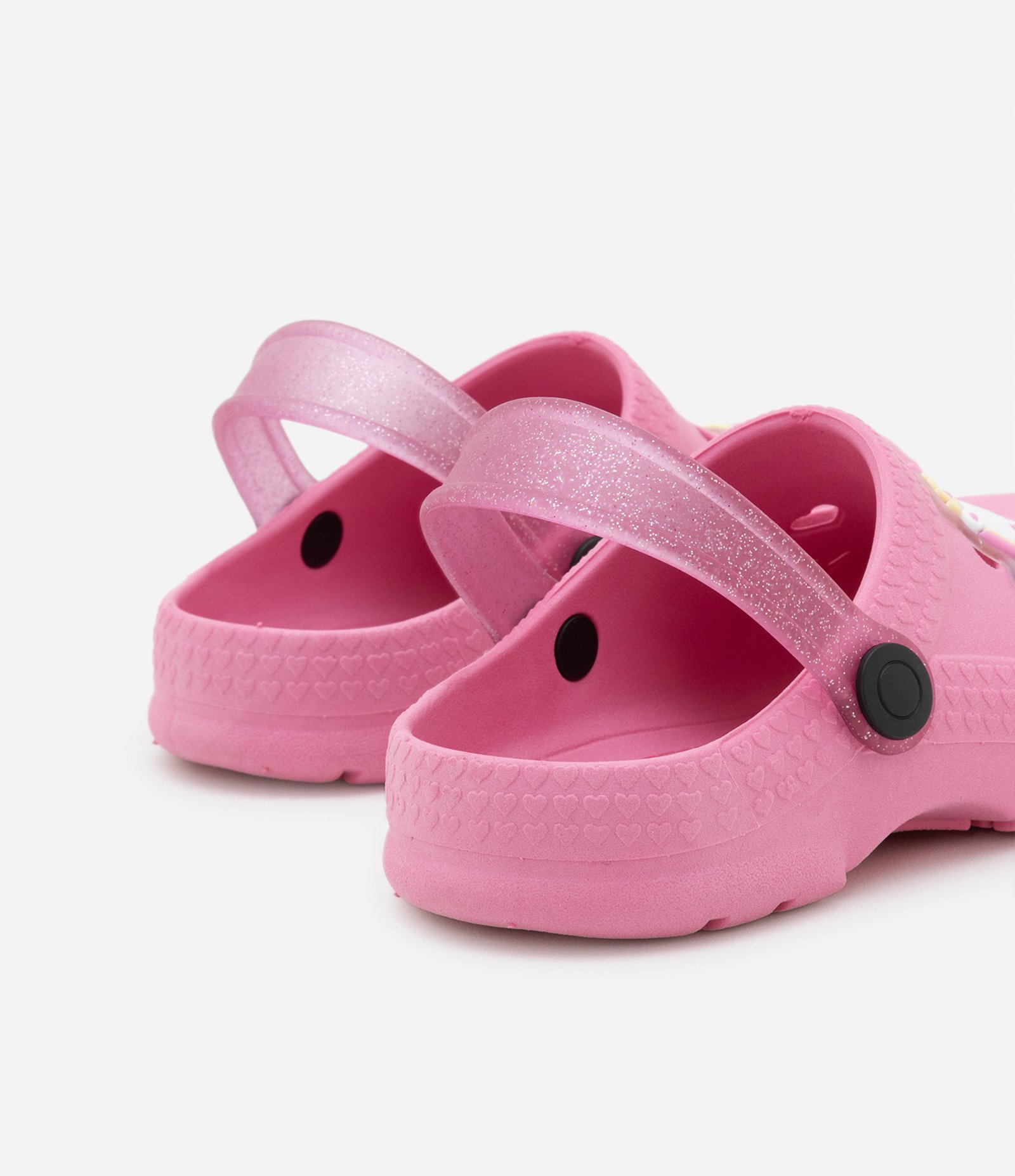 Sandália Babuche Infantil com Patch de Unicórnio - Tam 19 ao 26 Rosa 2