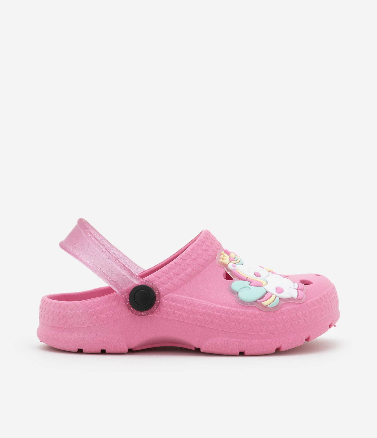 Sandália Babuche Infantil com Patch de Unicórnio - Tam 19 ao 26 Rosa 5