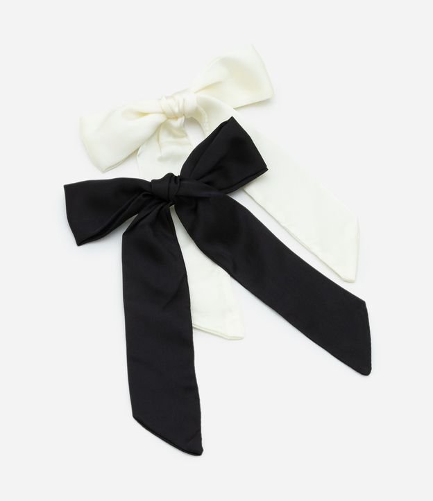 Kit 02 Presilhas com Laço de Tecido