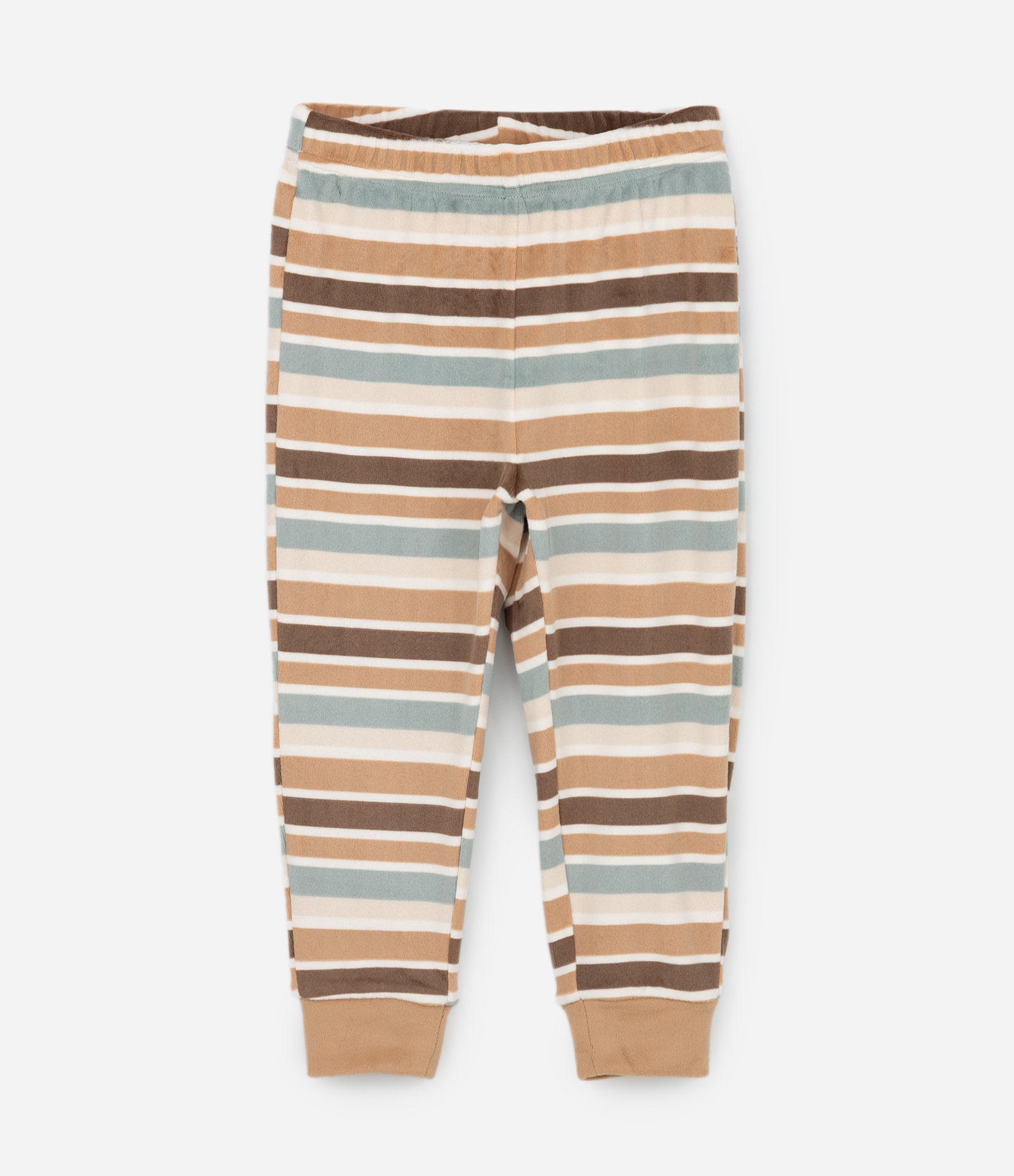 Pijama Infantil em Plush com Estampa Dragão - Tam 2 a 4 Anos Marrom/Bege 8