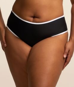 Biquíni Calcinha Hot Pants com Contraste Curve & Plus SIze