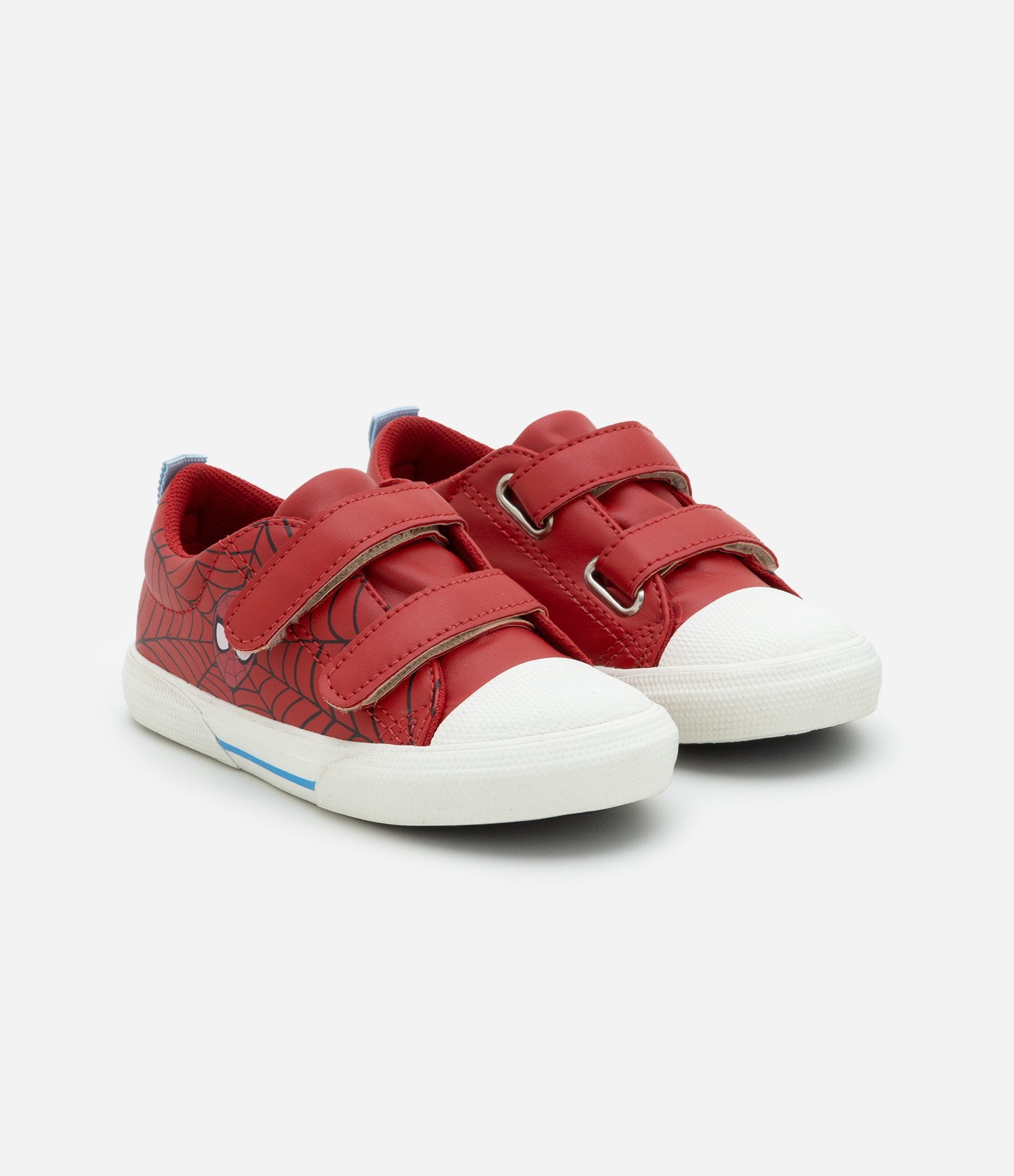 Tênis Casual Infantil com Estampa Homem-Aranha - Tam 22 a 32 Vermelho 1