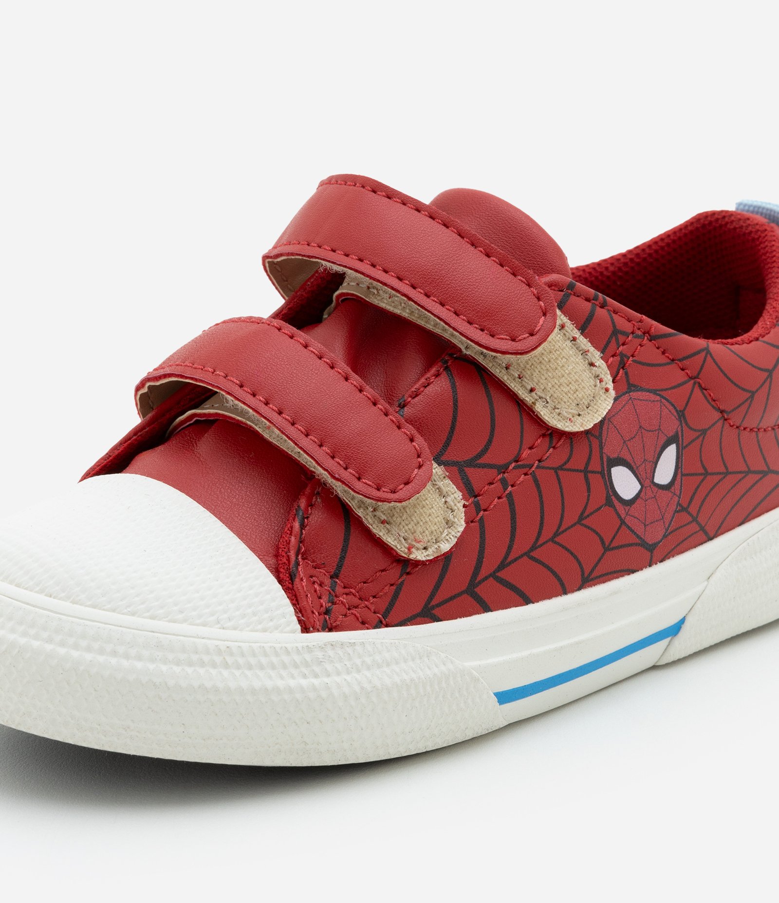 Tênis Casual Infantil com Estampa Homem-Aranha - Tam 22 a 32 Vermelho 3