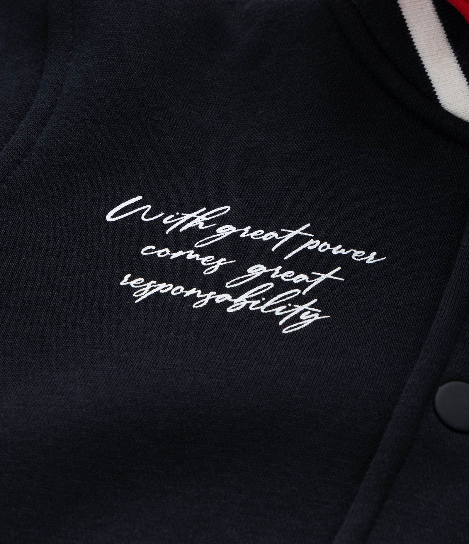 Jaqueta Bomber Infantil com Estampa do Homem Aranha - Tam 4 a 10 Anos Preto/Vermelho 6