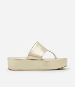 Sandália Flatform com Tira Larga