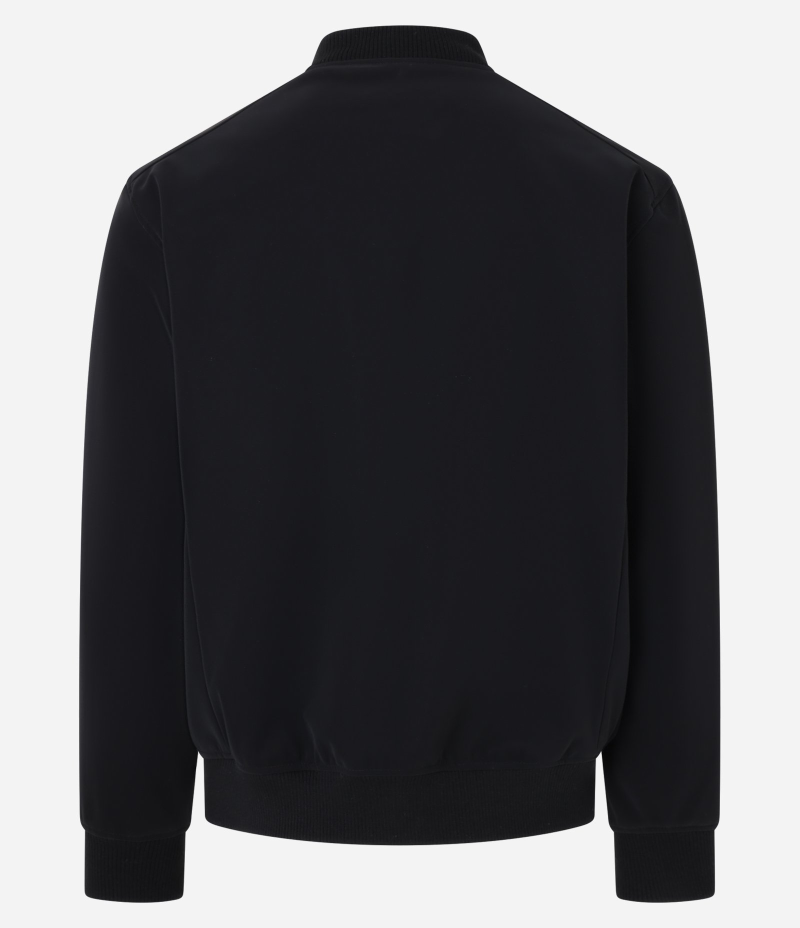 Jaqueta Bomber com Bolso Interno e Textura Emborrachada Preto 6