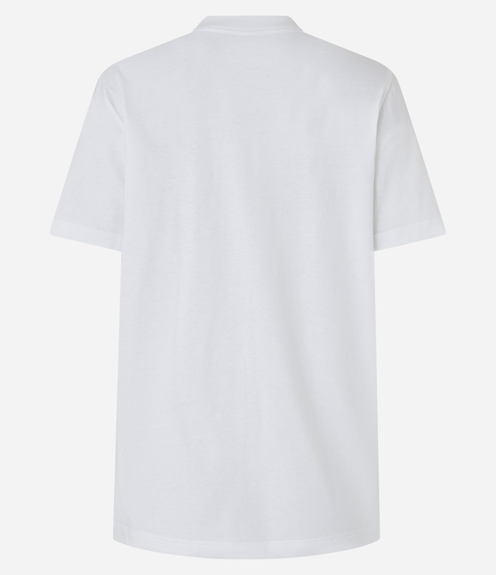 Camiseta Alongada em Algodão com Estampa frontal Short pero Hot Branco 5