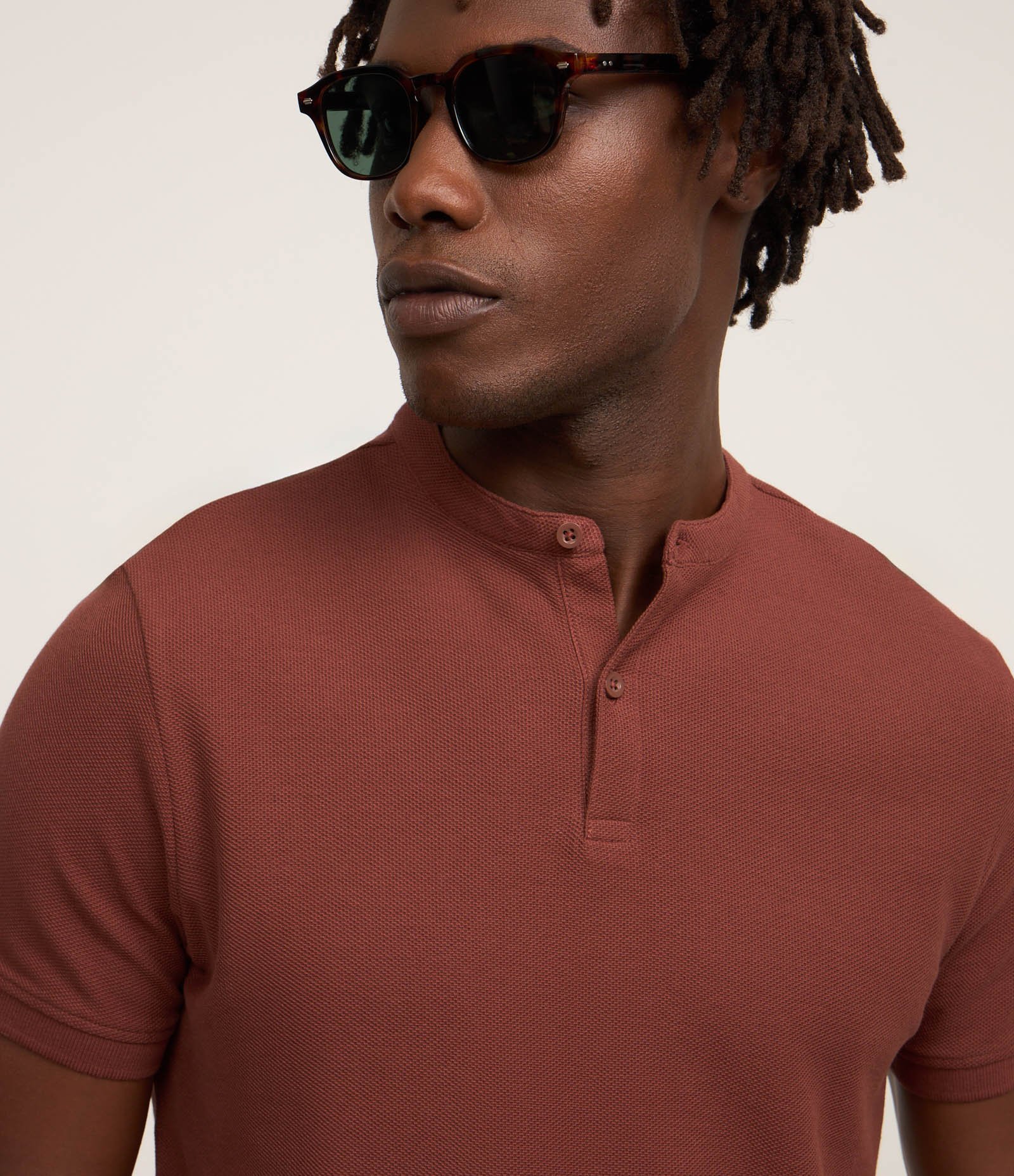 Camisa Polo Slim em Piquet Texturizado 4