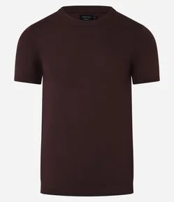 Camiseta Muscle Texturizada em Tricô