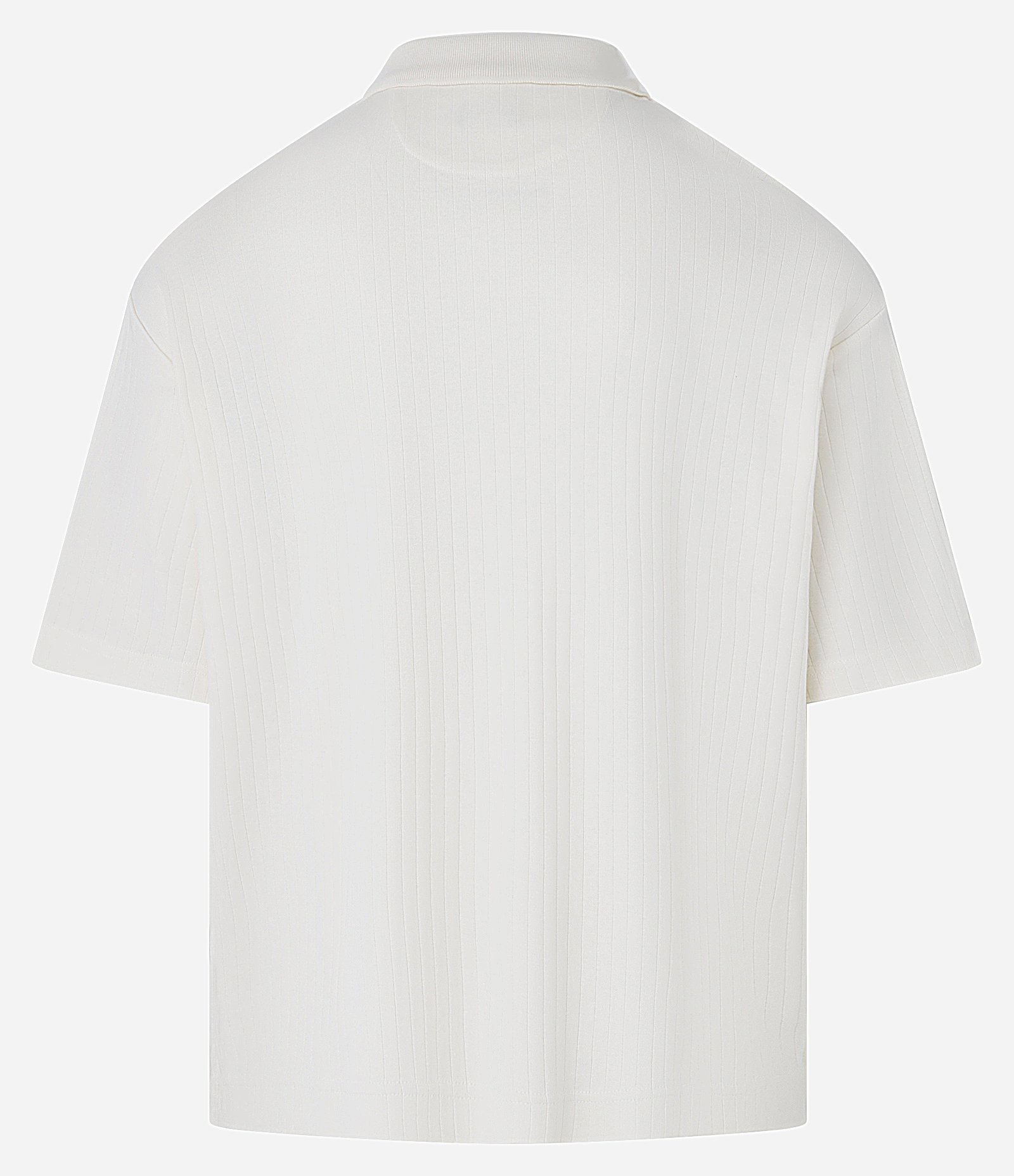 Camisa Polo com Textura Canelada Vertical 7