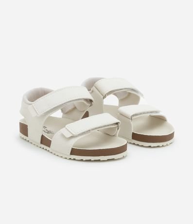Sandália Comfy Infantil em PU com Velcro - Tam 20 ao 27 Sandália Comfy Infantil em PU com Velcro - Tam 20 ao 27