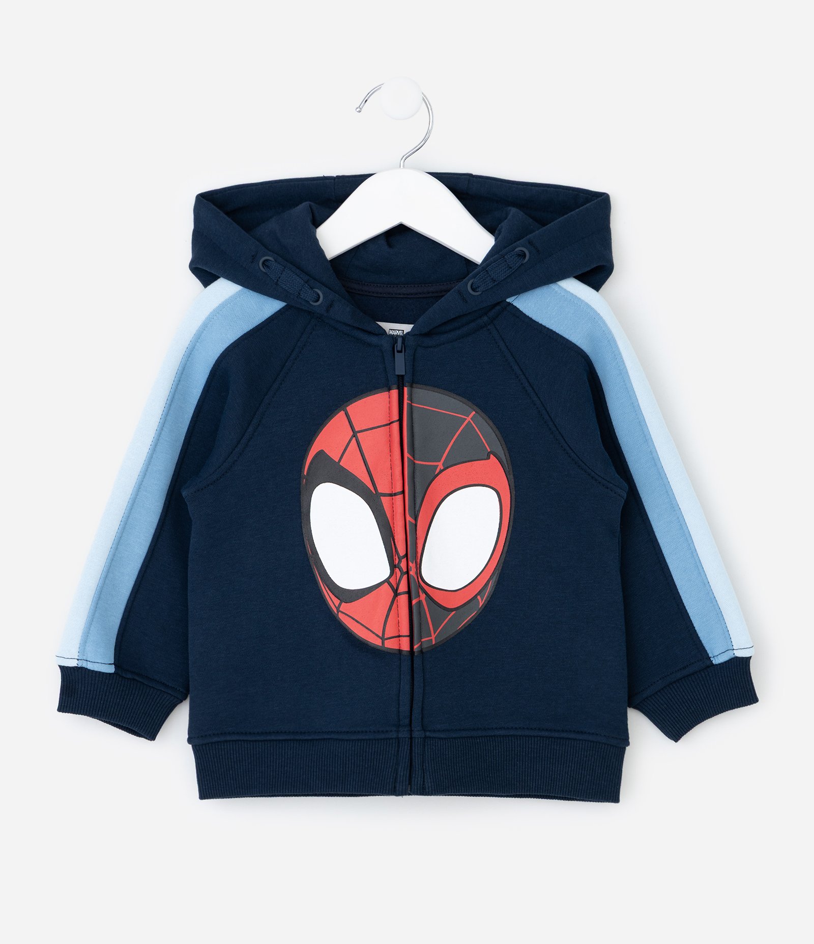 Conjunto Infantil em Moletom com Estampa Spidey - Tam 2 a 6 Anos Azul Escuro 2