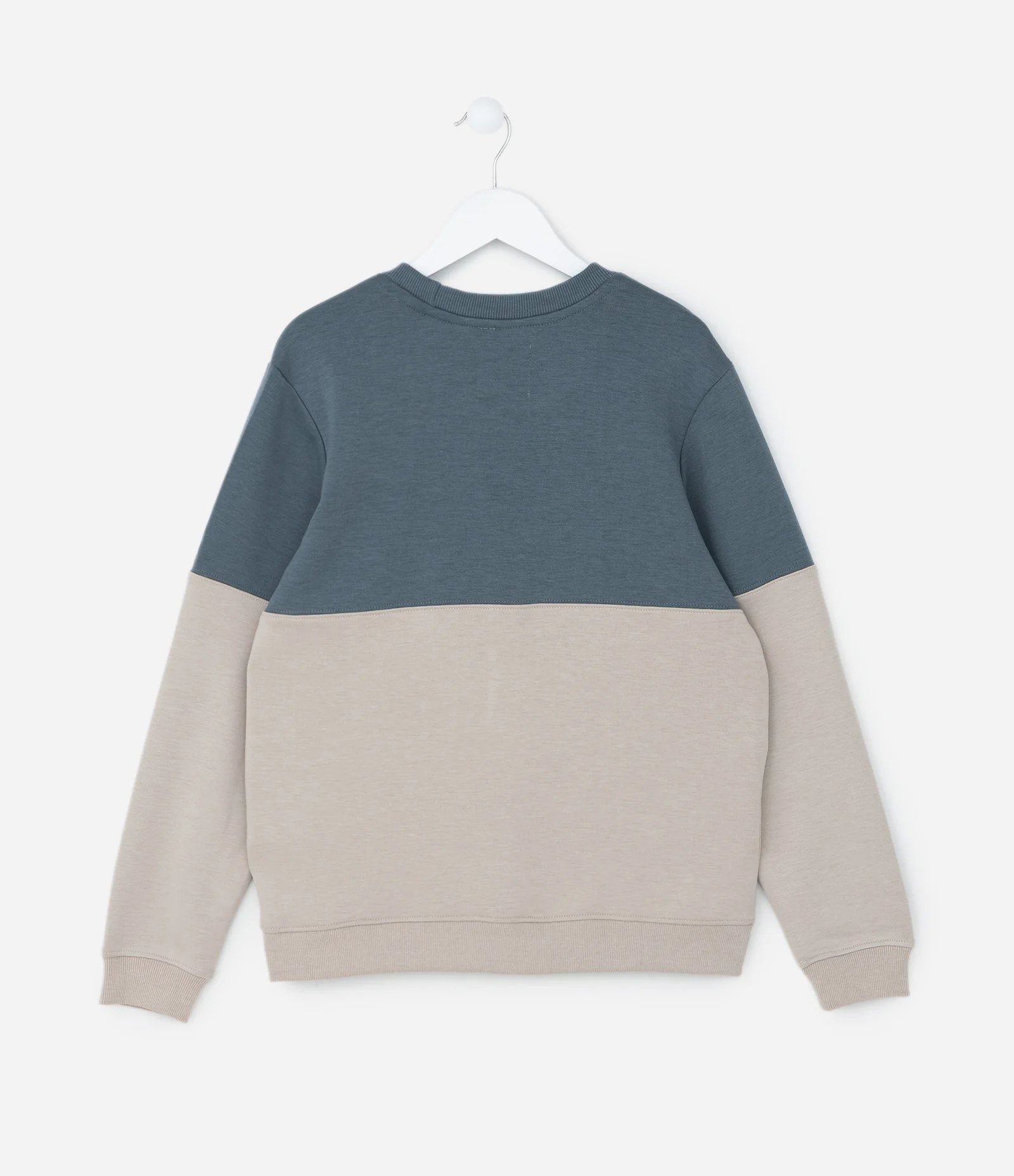 Casaco Infantil com Estampa em Relevo NASA - Tam 5 a 14 Anos Azul/Bege 2