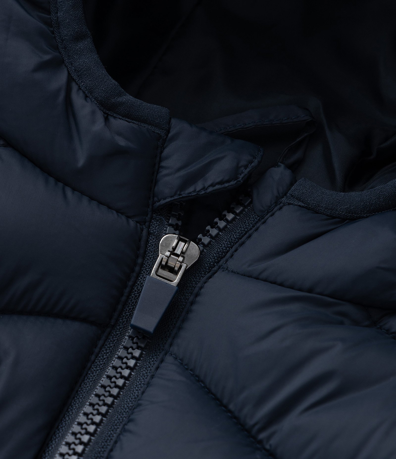 Jaqueta Básica Infantil em Microfibra - Tam 1 a 5 Anos Azul Escuro 5