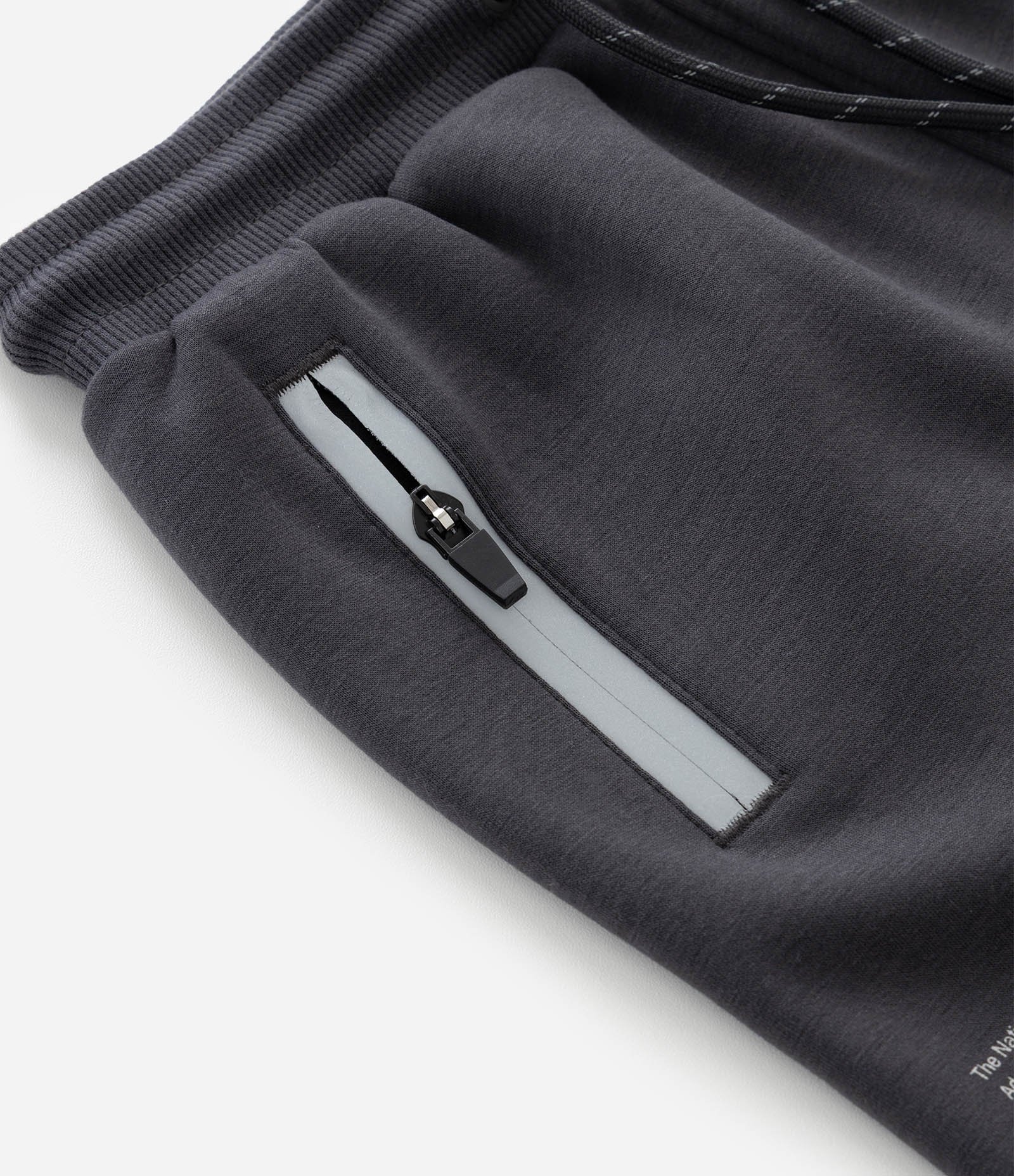 Calça Jogger Infantil com Estampa Refletiva NASA - Tam 5 a 14 Anos Cinza 7