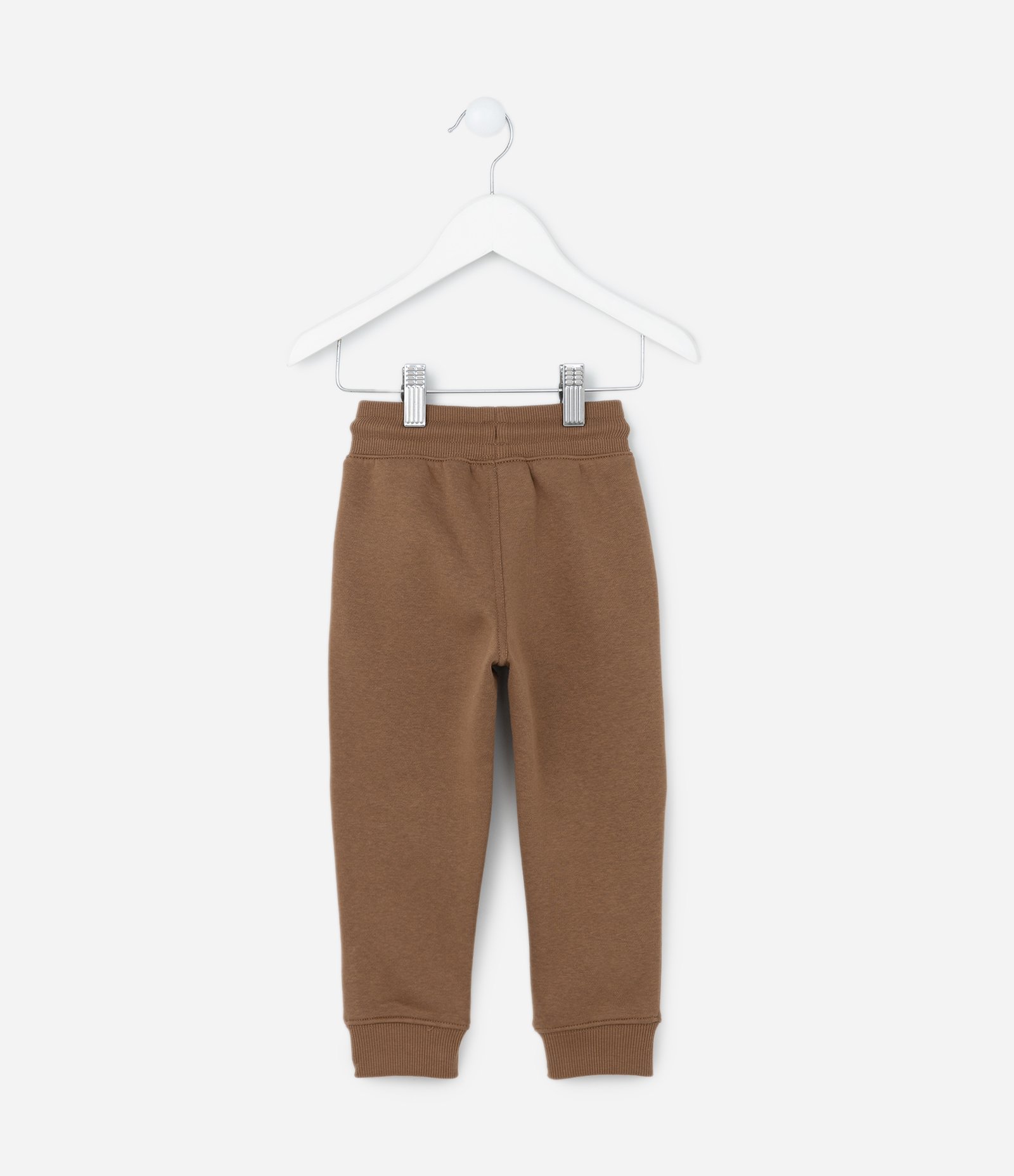 Calça Infantil com Estampa Interativa Ursinho - Tam 1 a 6 Anos Marrom 3