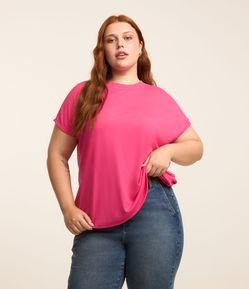 Blusa Básica em Ribana sem Cava Curve & Plus Size