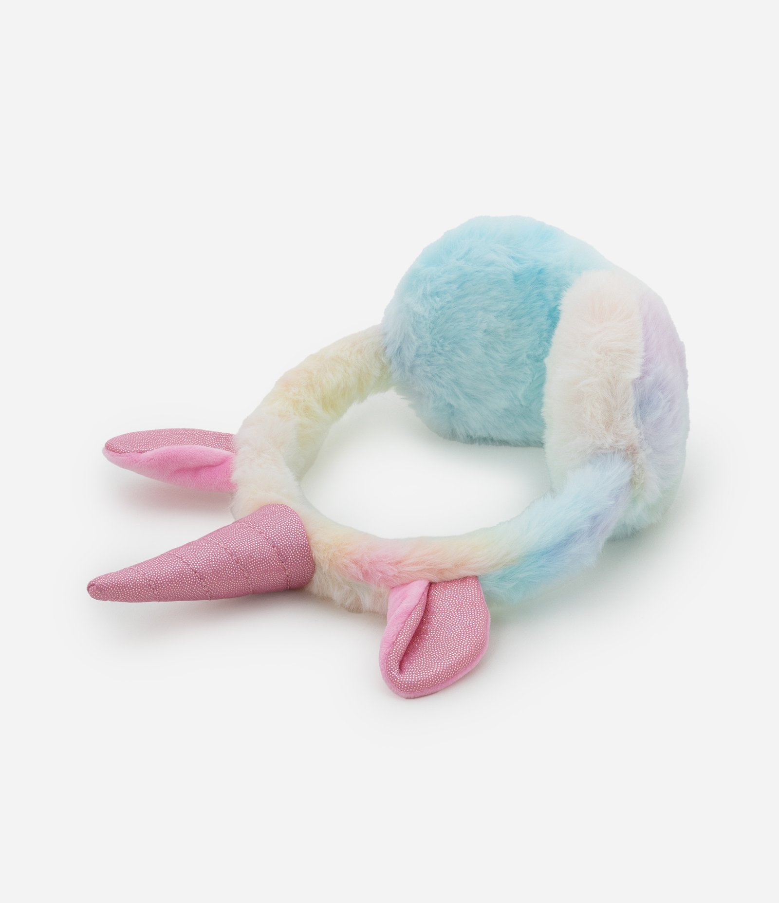 Protetor de Orelhas com Bordado de Unicórnio - Tam Único Rosa 2