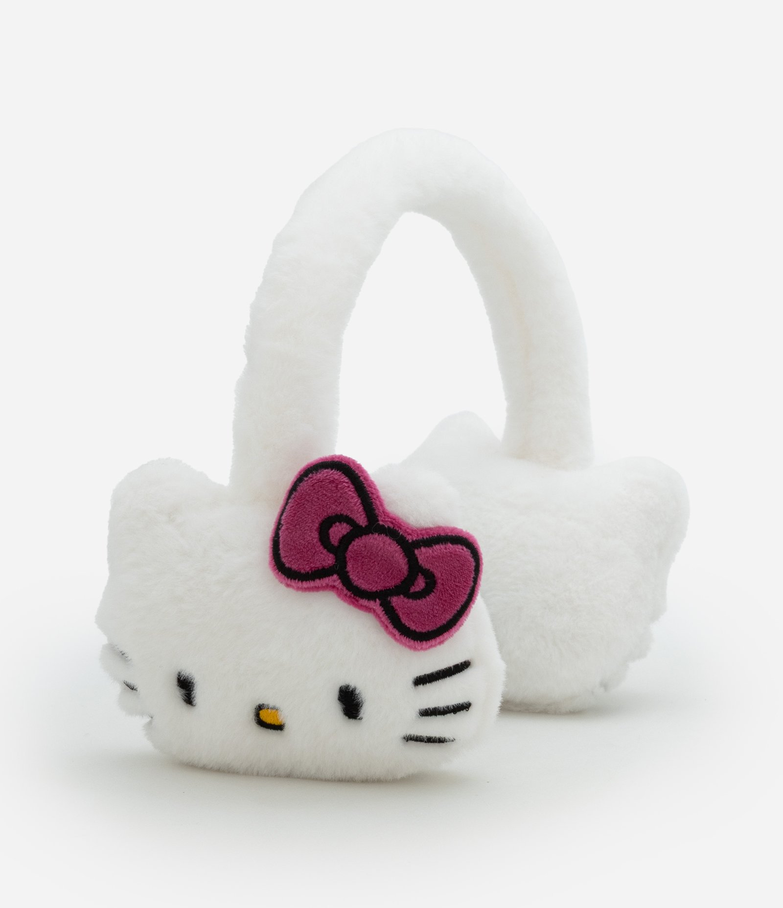 Protetor de Orelhas com Bordado da Hello Kitty - Tam Único Branco 1