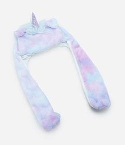 Gorro Infantil de Unicórnio com Orelhinhas que Levantam - Tam Único