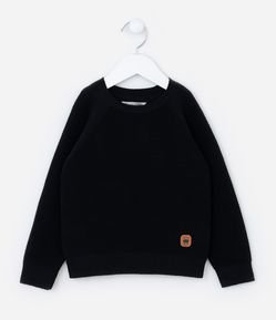 Blusão Infantil com Mangas Raglan - Tam 1 a 4 anos