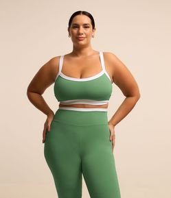 Top Esportivo com Tecnologia Dry Curve e Plus Size