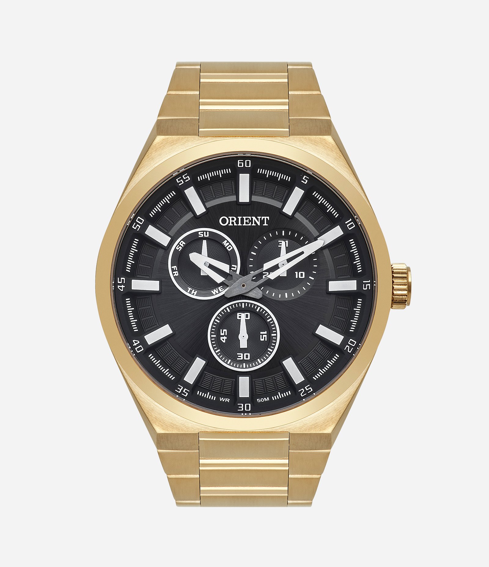 Relógio Orient Masculino Analógico Dourado 1