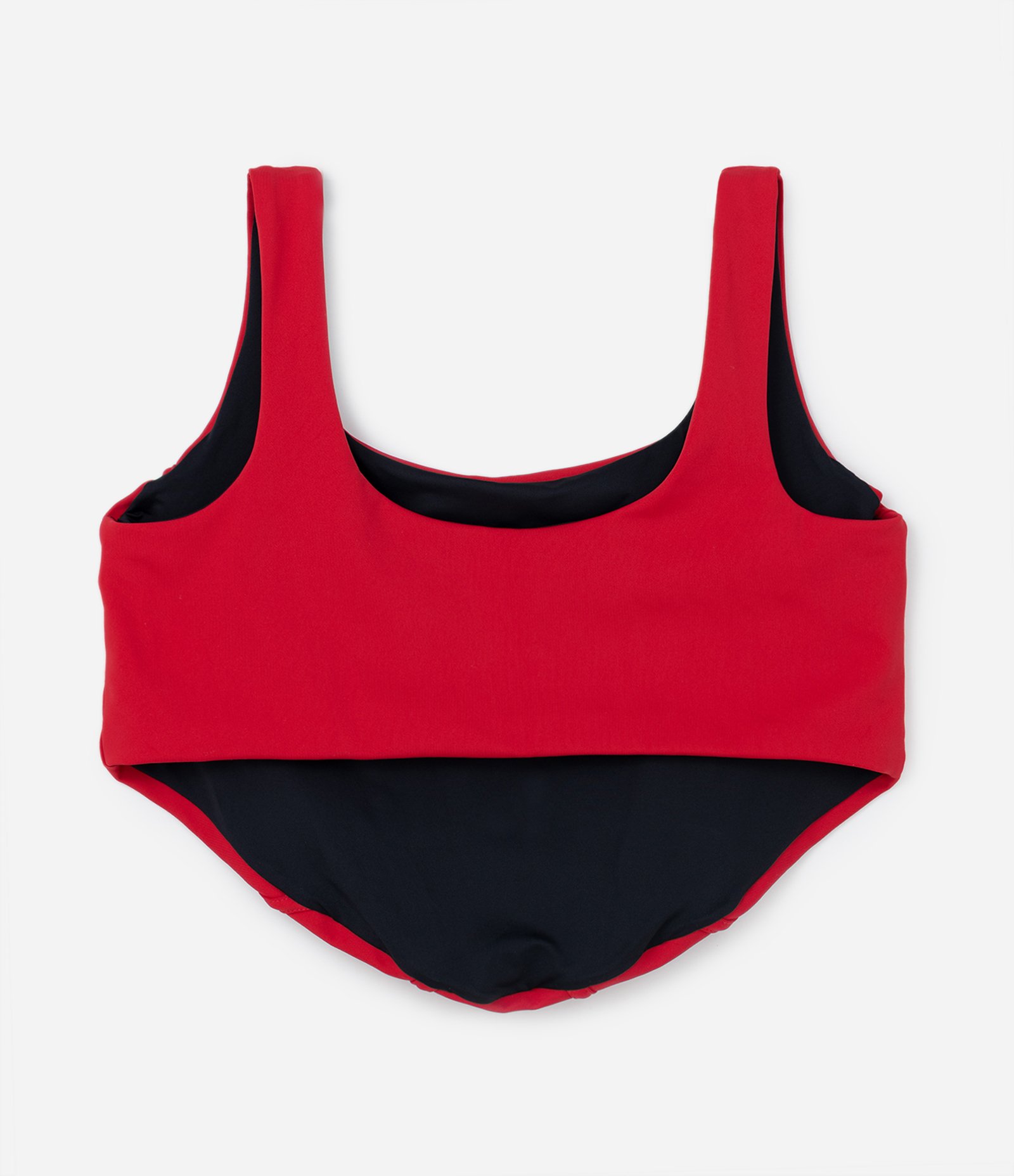 Top Sportcore com Tecnologia Dry e Ponta Curve e Plus Size Vermelho 6