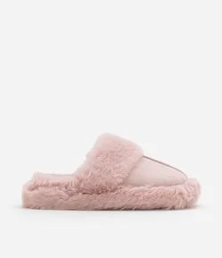 Pantufa Fechada com Pelinhos