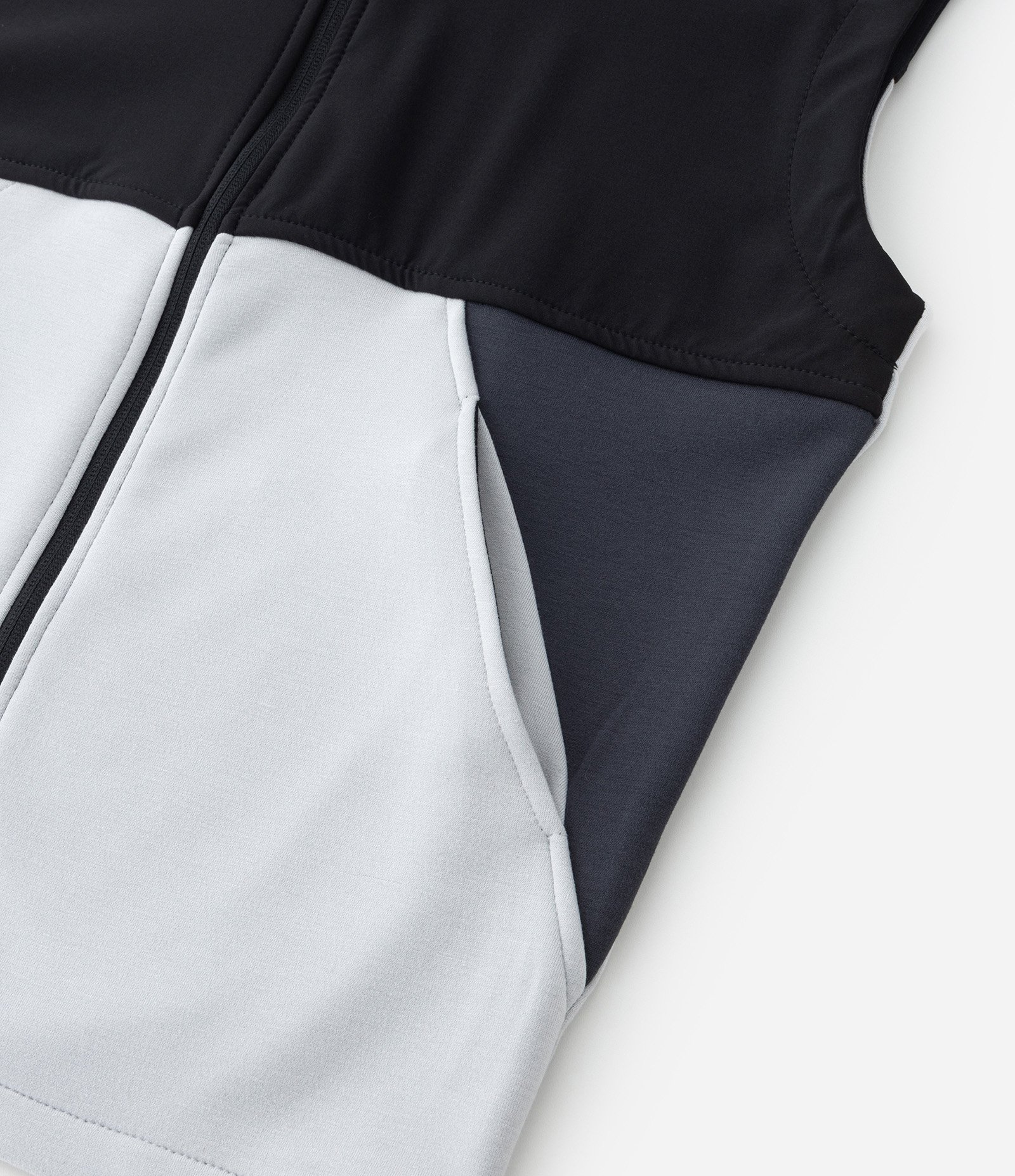 Colete Infantil em Moletom com Capuz e Bolsos em Bloco de Cores - Tam 5 a 14 Anos Multicores 4