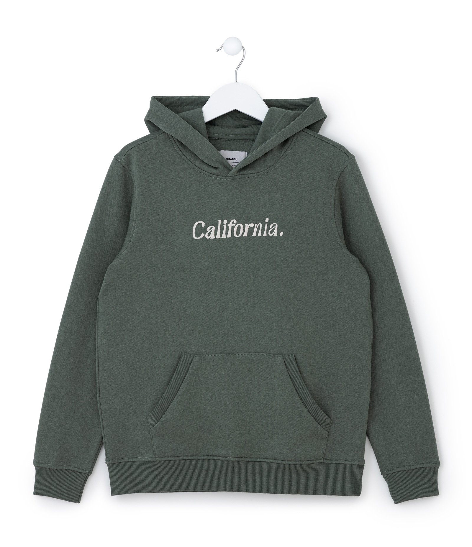 Casaco Infantil com Bordado California - Tam 5 a 14  Anos Verde 1