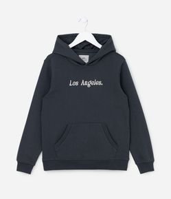 Casaco Infantil com Bordado Los Angeles - Tam 5 a 14  Anos