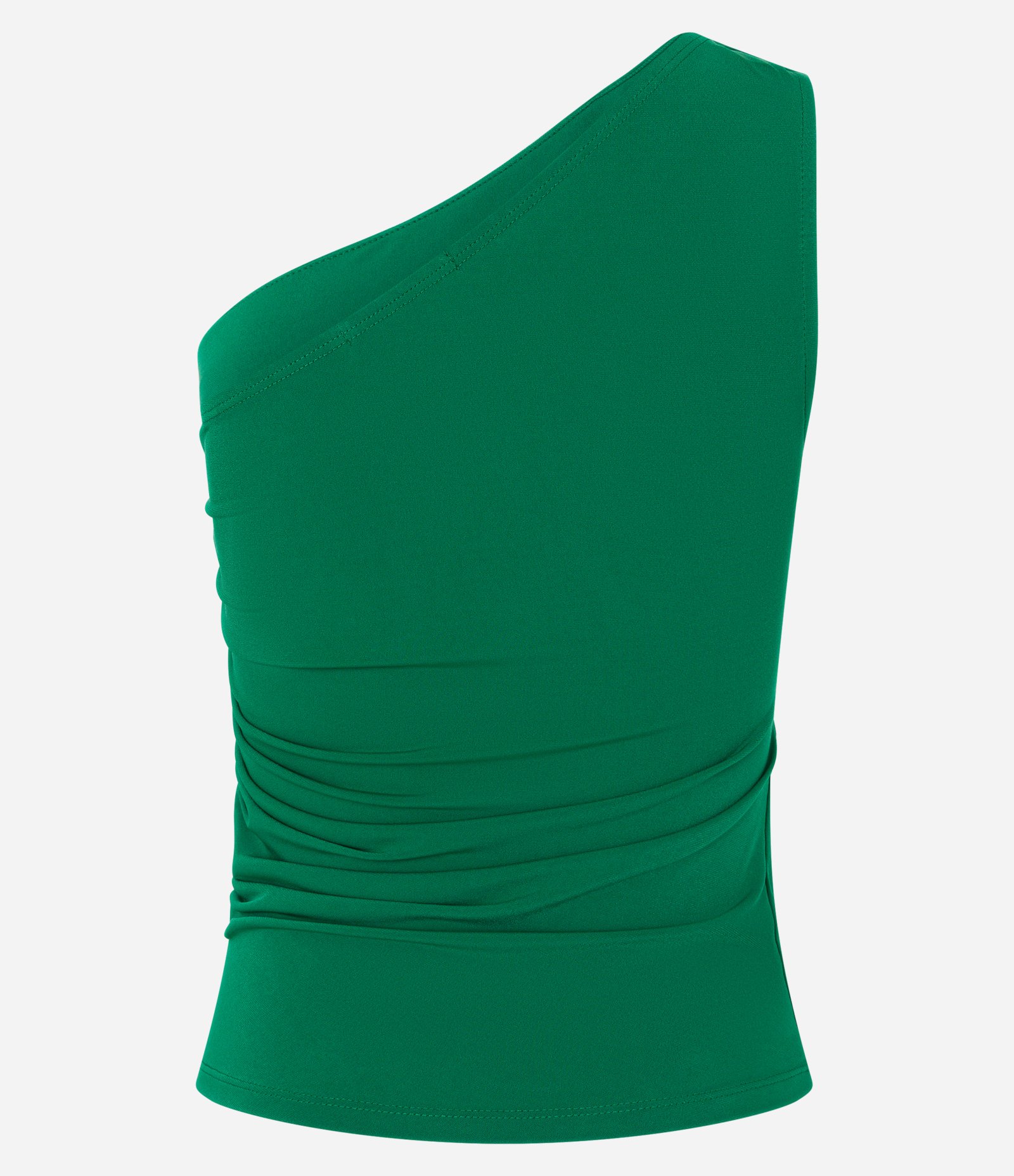 Blusa Ombro Só com Franzido Lateral Verde 6