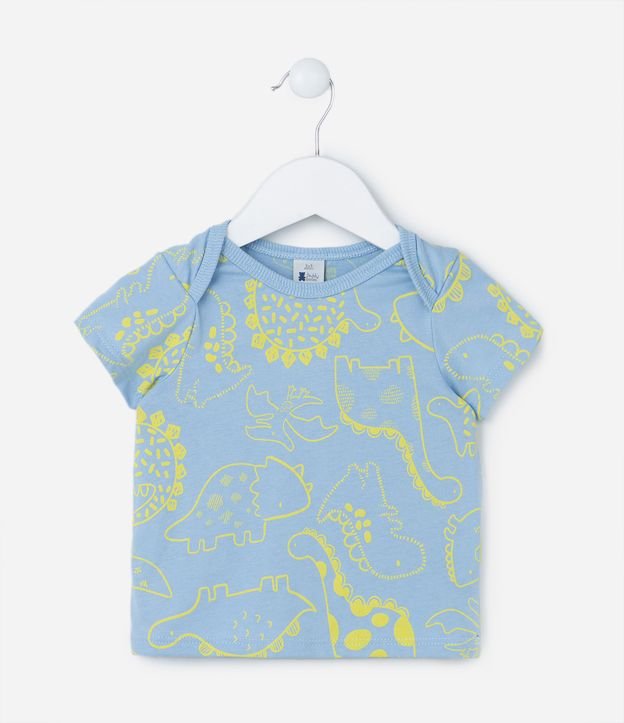 Conjunto Infantil com Estampa Dino - Tam 0 a 18 Meses