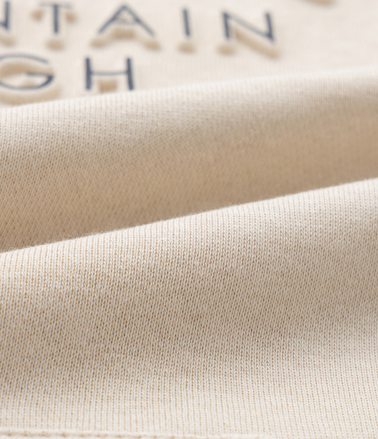 Blusão Infantil com Estampa Relevo Montanha - Tam 5 a 14 Anos Bege 3