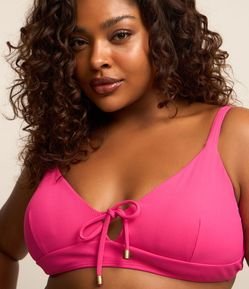 Biquíni Top Triângulo com Amarração Curve & Plus Size
