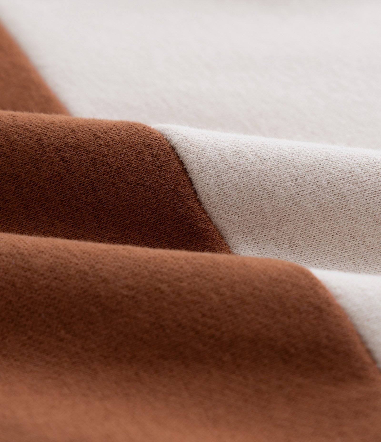 Casaco Infantil com Recortes Contrastantes - Tam 5 a 14 Anos Bege/Marrom 3