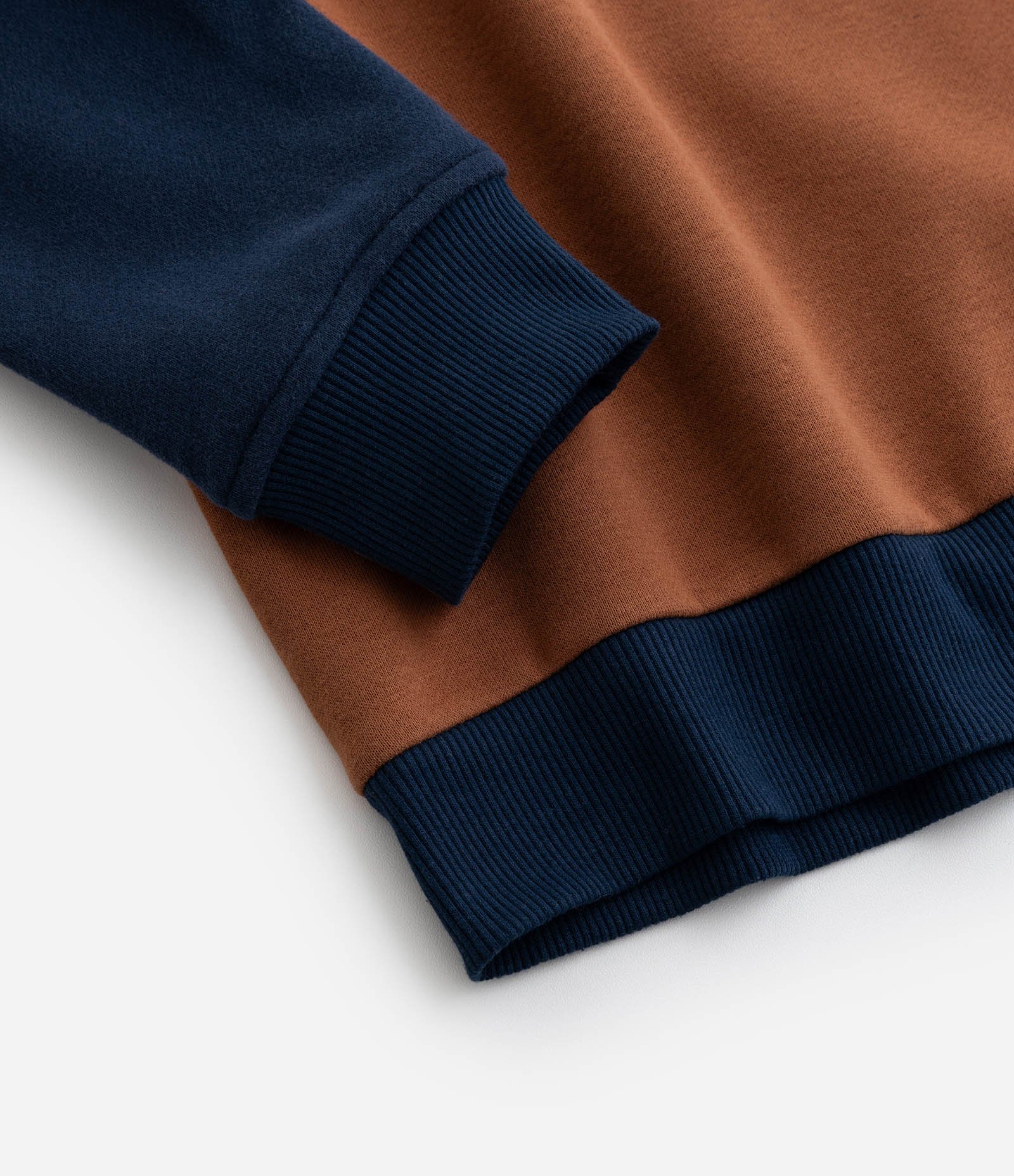 Casaco Infantil com Recortes Contrastantes - Tam 5 a 14 Anos Bege/Marrom 4