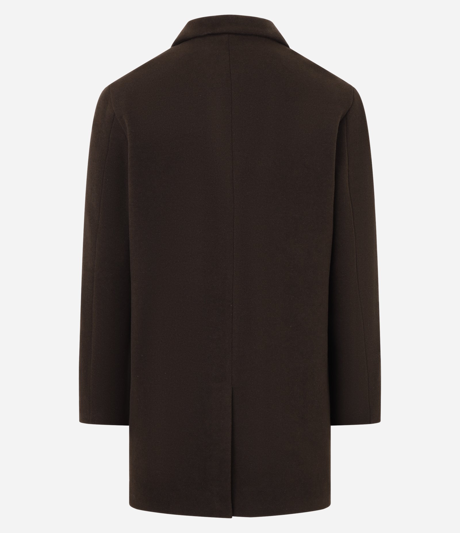 Casaco Alongado em Polivelour com Botões e Bolsos 7