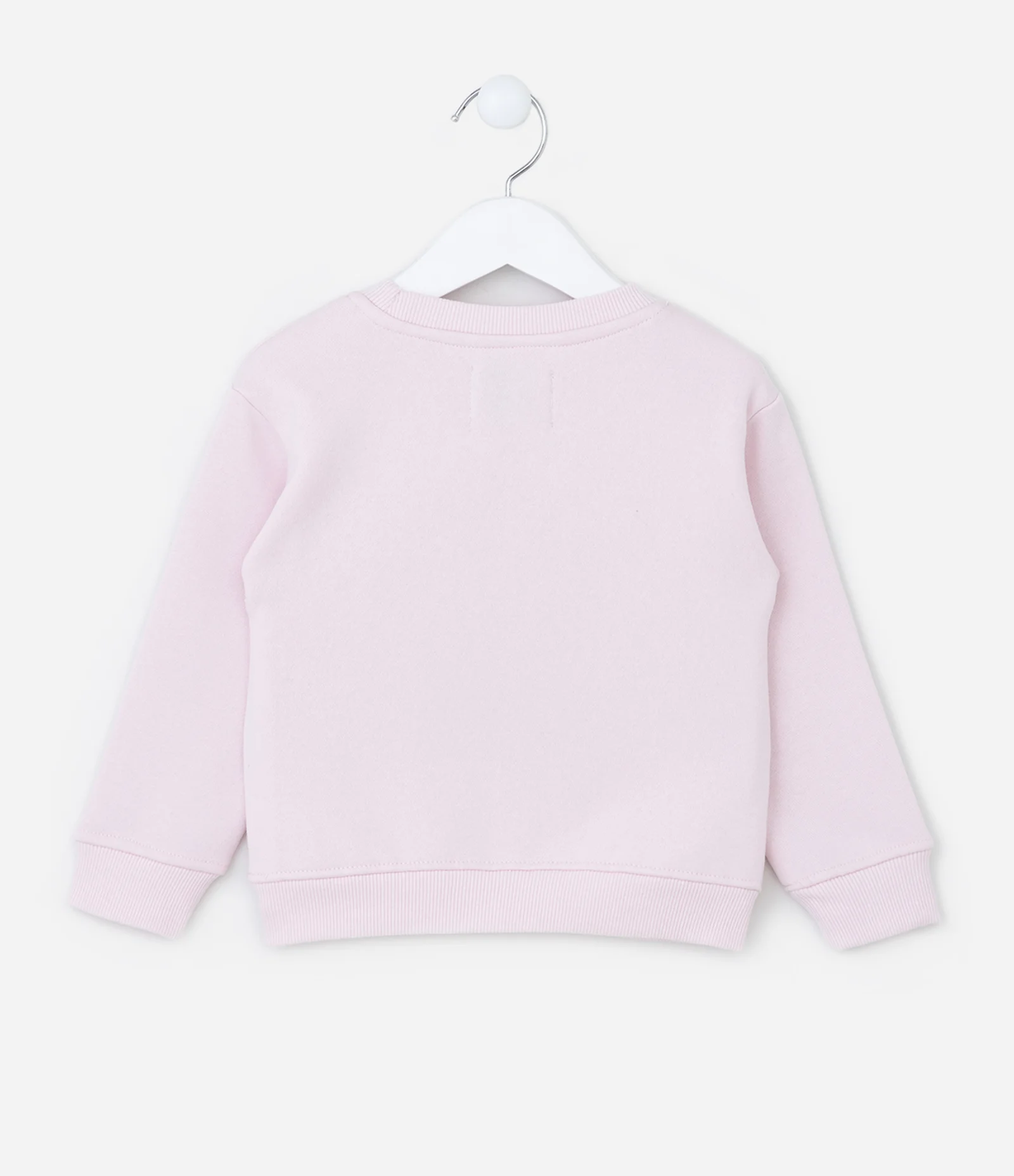 Casaco Infantil com Bordado de Cogumelo - Tam 1 a 5 Anos Rosa 2