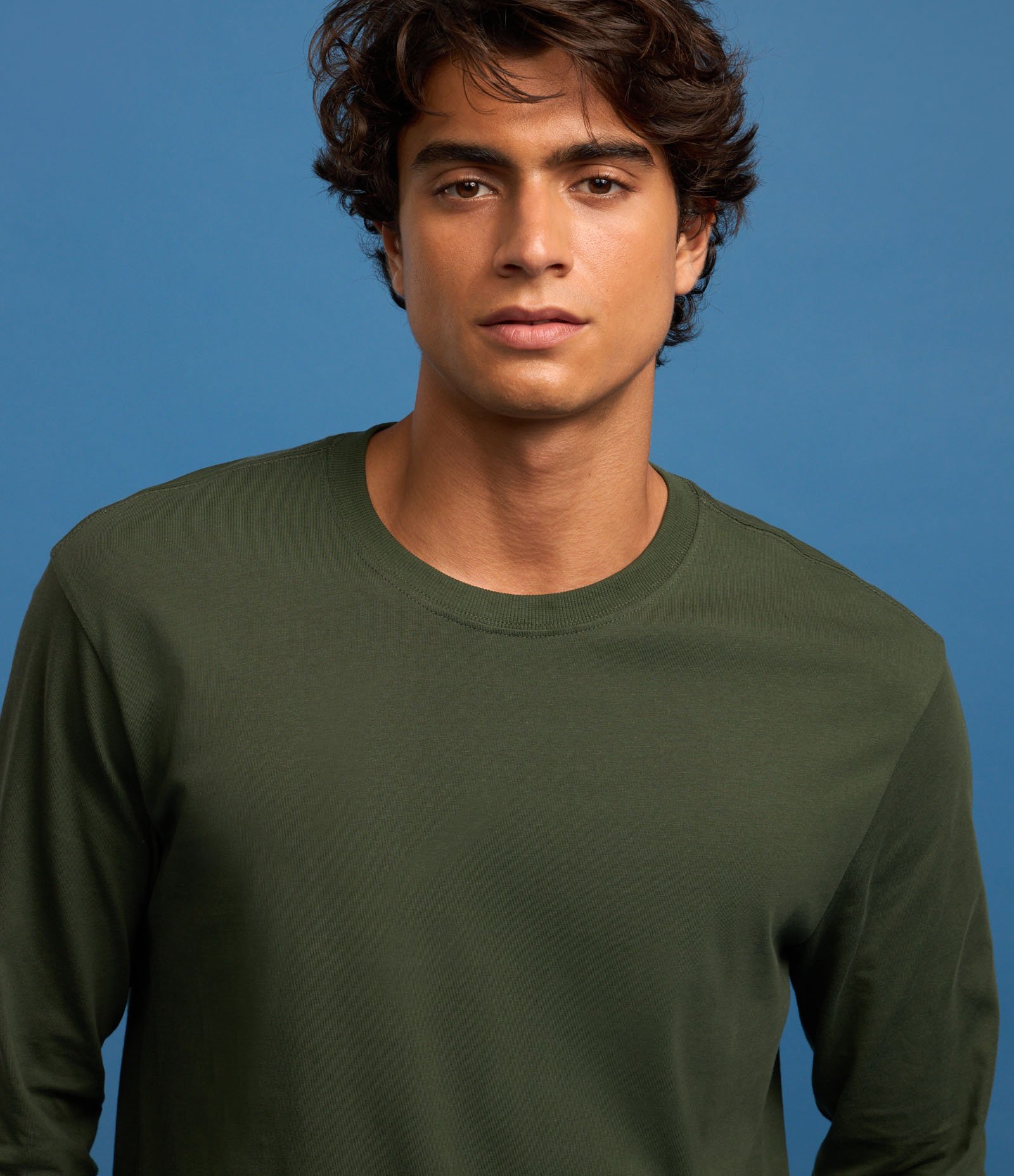 Camiseta Comfort em Algodão com Manga Longa 5