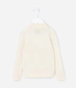 Blusa Infantil em Ribana com Gola Alta - Tam 1 a 5 Anos