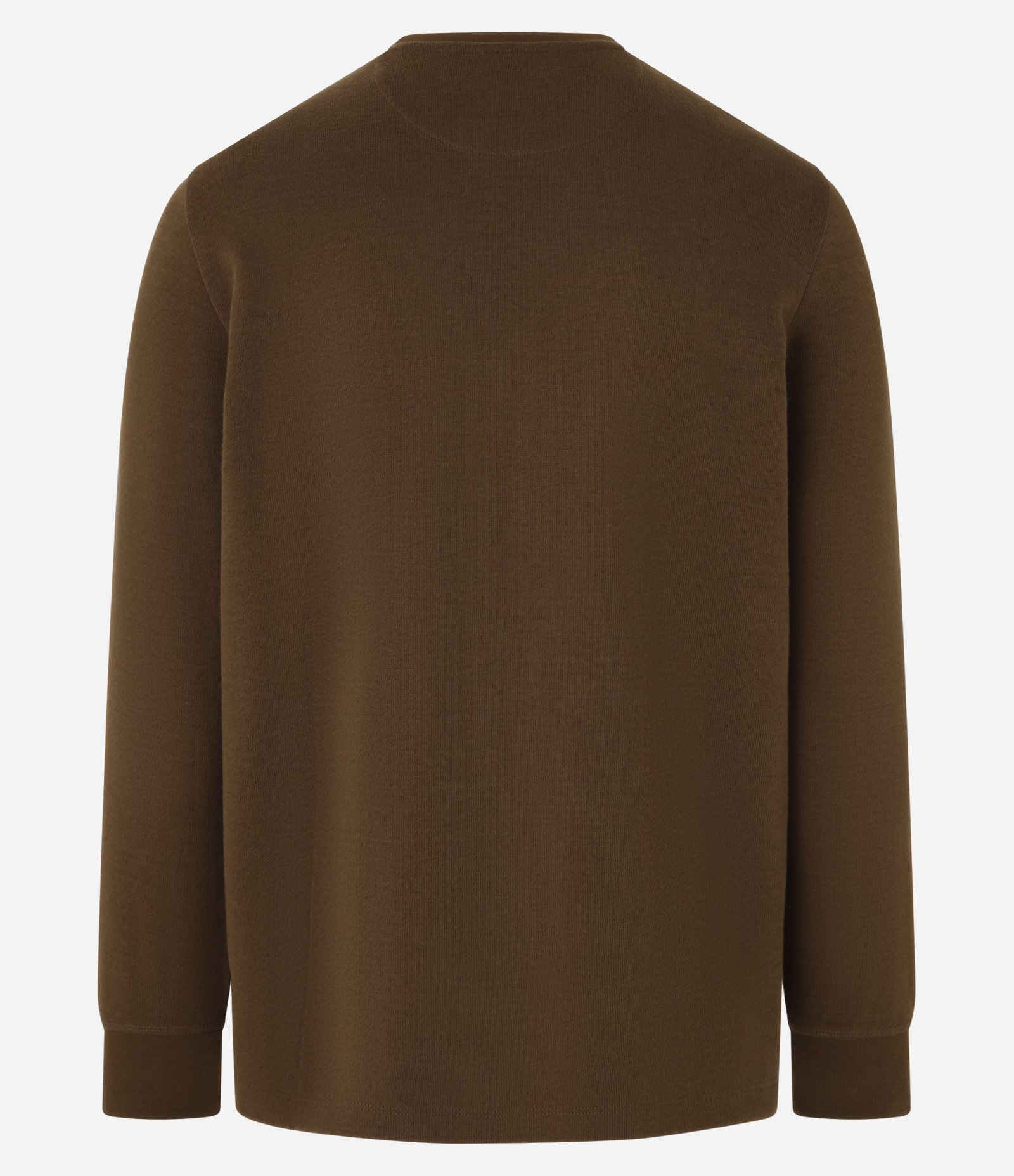 Blusão em Algodão com Punho Ajustado Marrom 7