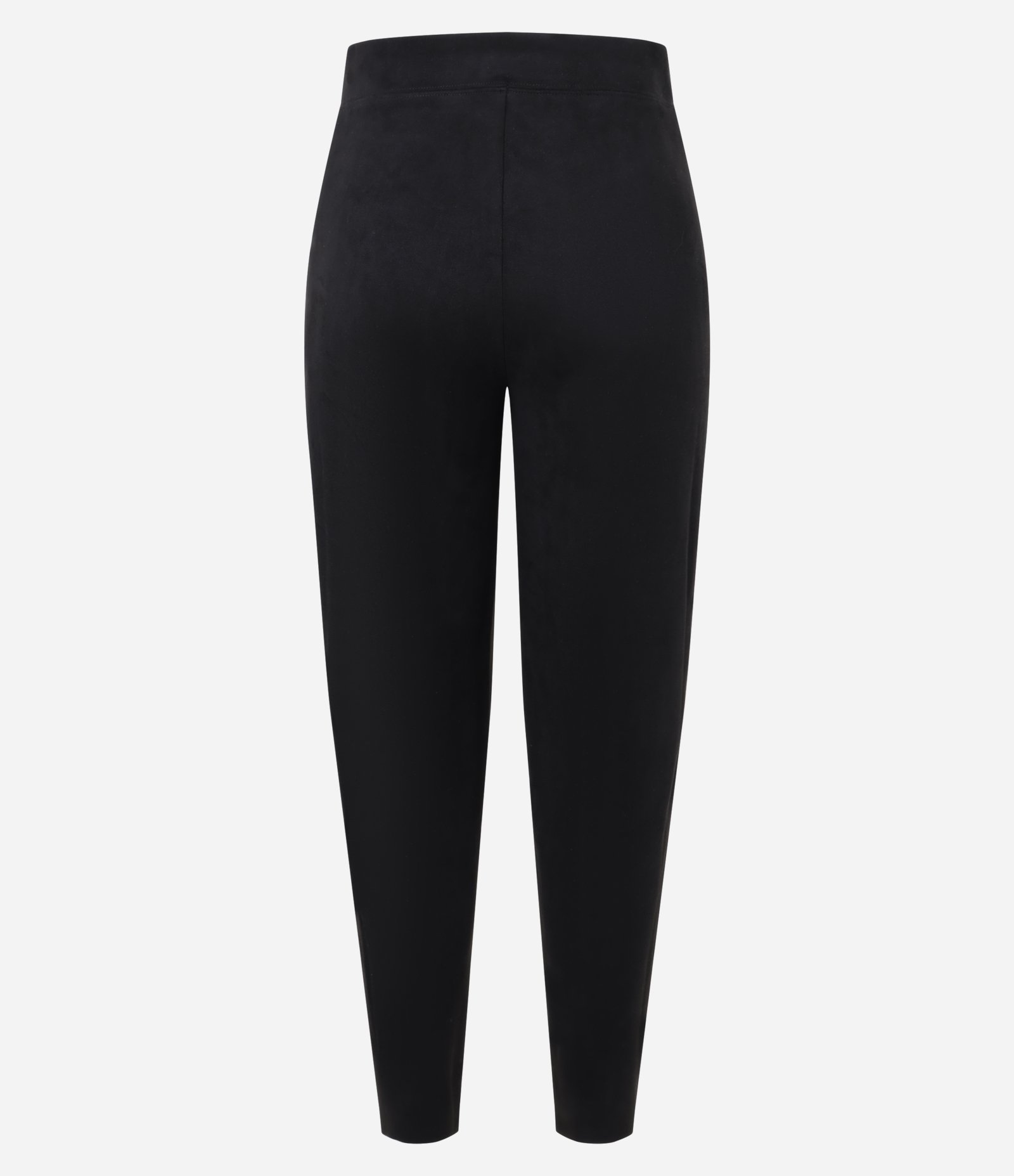 Calça Legging em Suedine e Zíper Lateral Preto 6