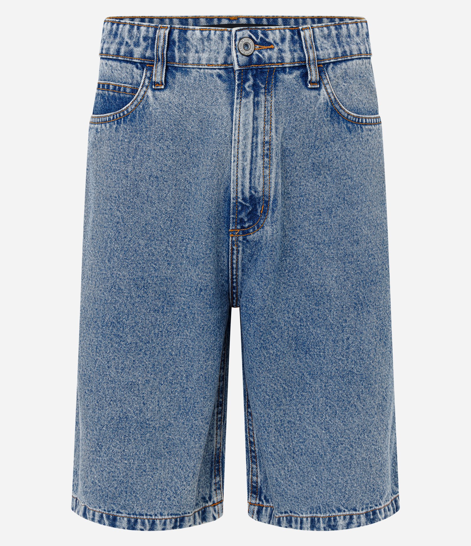 Bermuda Jorts Baggy Vintage em Jeans Azul 4