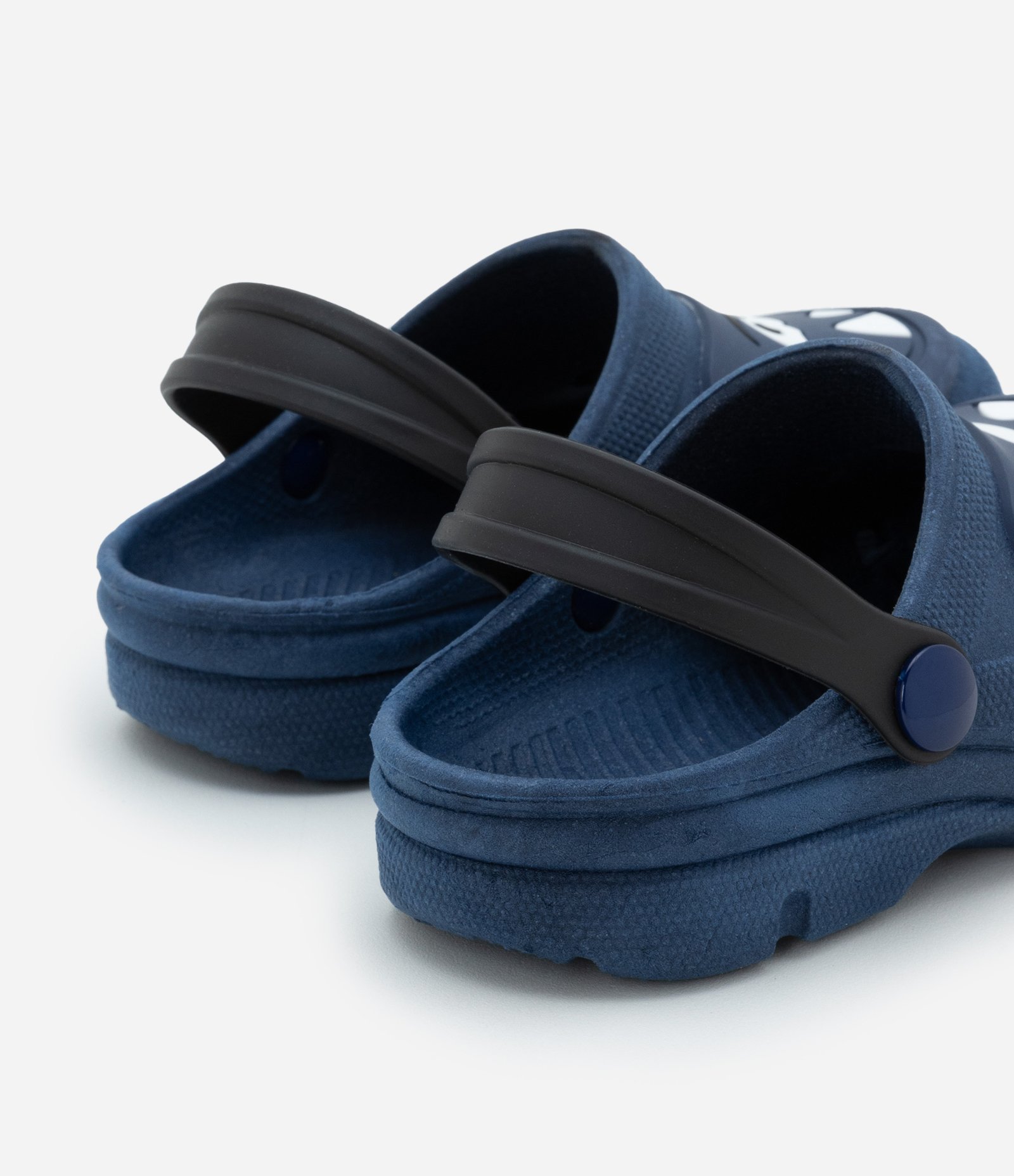 Sandália Babuche Infantil com Estampa Monstrinho - Tam 20/21 ao 28/29 Azul Marinho 2