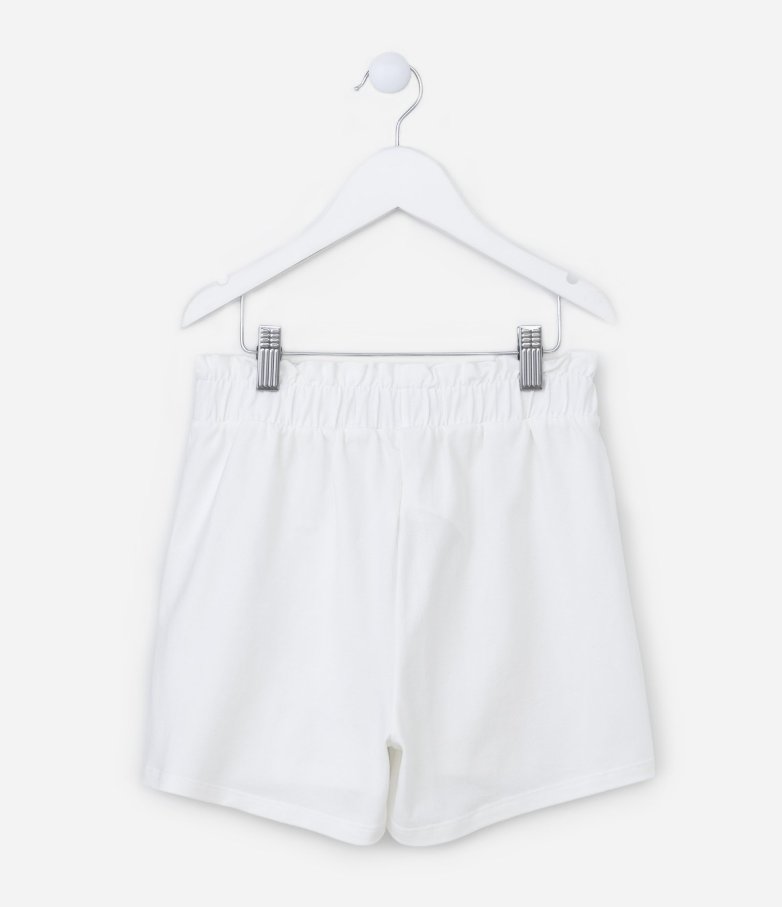 Short Infantil em Cotton com Estampa Doodles - Tam 5 a 14 Anos Branco Neve 2